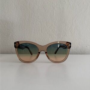 Tom Ford Tan Gradient Sunglasses